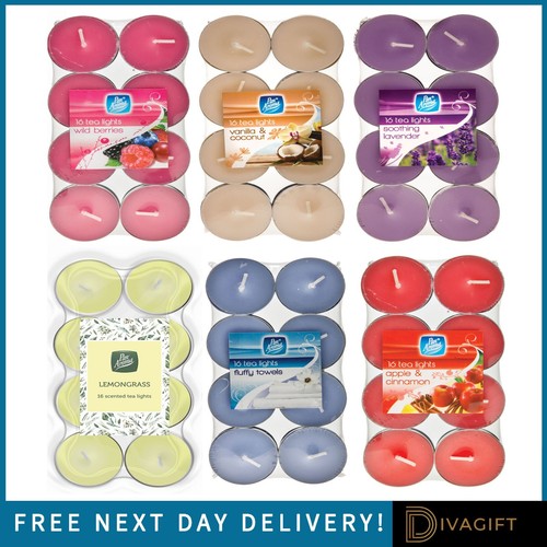 Scented tea lights candles - 16,