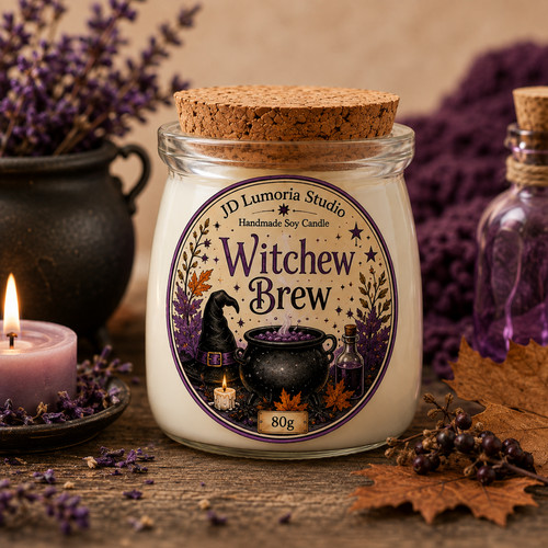 Witchew brew soy candle 80g - brew,