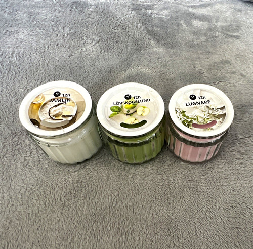 Ikea scented candle set - scented,