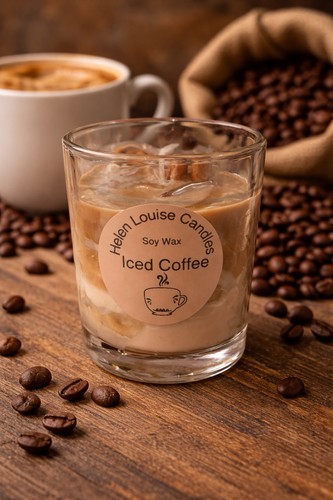 Large iced coffee scented - large,