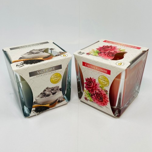 Scented candles in glass - scented,