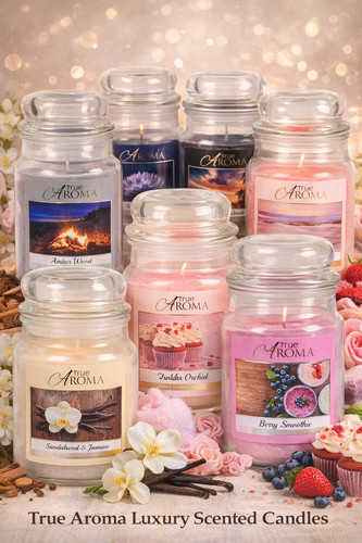 Scented mason jar candle - mason,