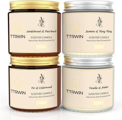 Scented candle gift set - scented,