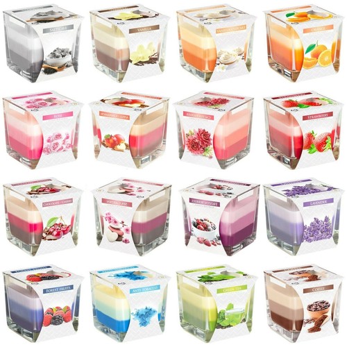 Scented candles glass jar 2 - candles, in