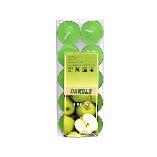 10pcs scented wax tea light - 10pcs,