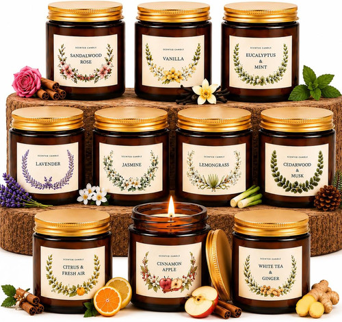 Scented candles gift set for - scented,
