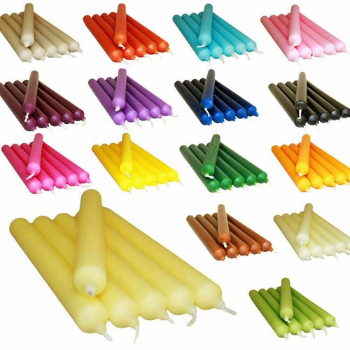 Colourful dinner candles - dinner, for