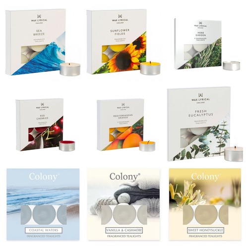Scented tealights wax - scented,