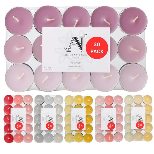 Scented tea lights pack 30 - scented, of