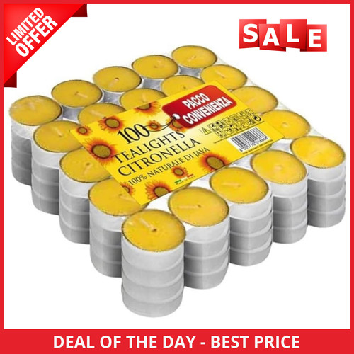 Outdoor citronella candles - citronella,
