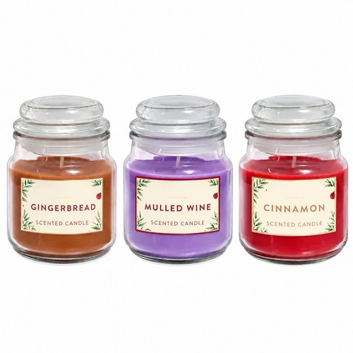 Christmas scented candle - scented,