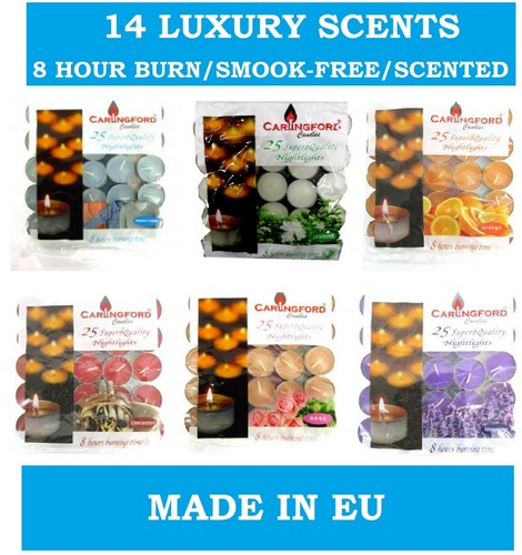 Scented tea lights hour - scented,