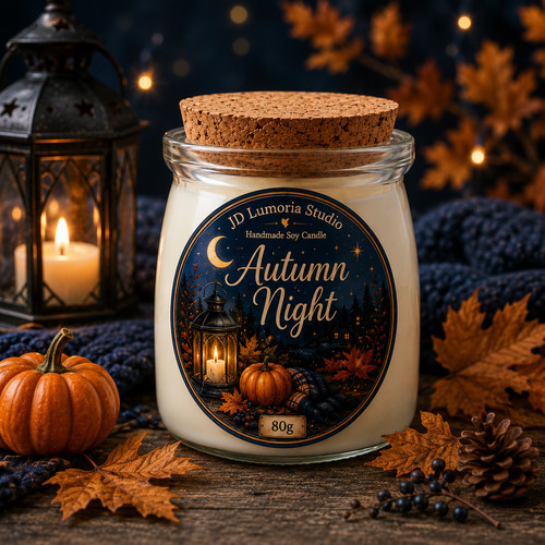 Autumn night soy - soy, 80g
