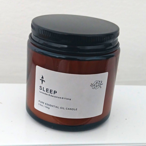 Sleep aromatherapy scented - sleep, jar