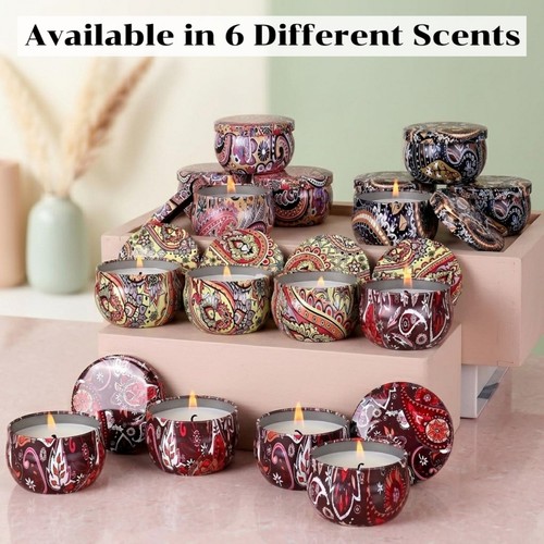 Scented candles set soy wax - candles,