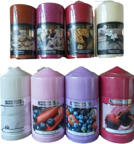 Wickford scented pillar - &, co