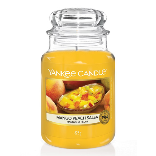 Yankee candle mango peach - candle,
