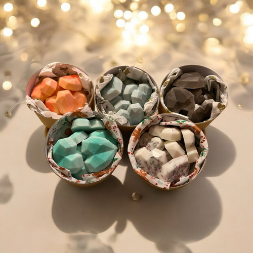 Luxury festive wax melt tub - melt,