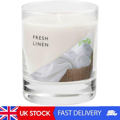 Handcrafted fresh linen candle - handcrafted,