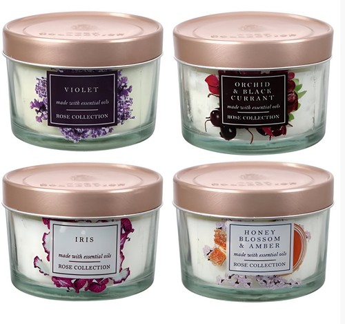 Pack scented candle - 4,