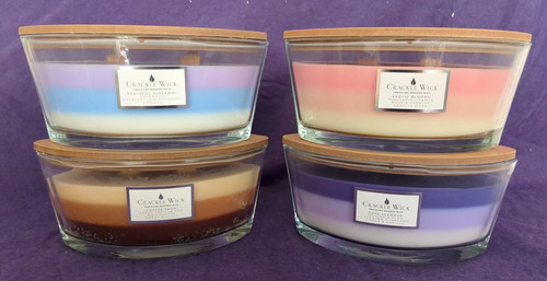 Crackle wick layer scented - crackle, 3