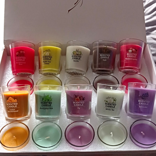 20pc mini scented candles set - mini,