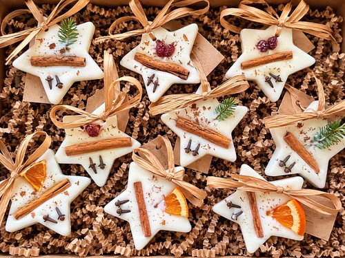 Handmade christmas star wax - handmade,