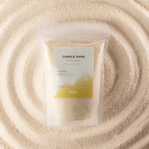 Fragranced candle sand warm - fragranced,