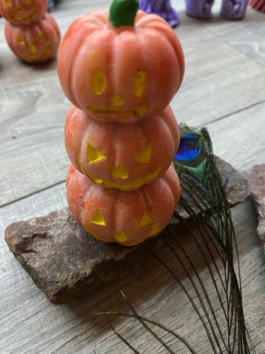 Halloween candles scented