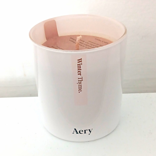 Aery winter thyme scented - scented, wax